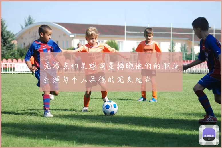 无污点的足球明星揭晓他们的职业生涯与个人品德的完美结合