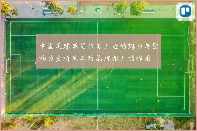 中国足球明星代言广告的魅力与影响力分析及其对品牌推广的作用